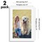 Americanflat 2 Pack of Picture Frames with Mat - Plexiglass Cover